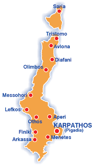 ile de Karpathos -vacances,locations, logements-dans le Dodecanese en Grece